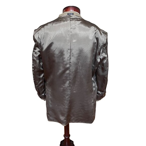 Oscar De La Renta Mens Camel Brown Lambs Wool Cashmere Sport Coat‎ Blazer 42R - Picture 7 of 12